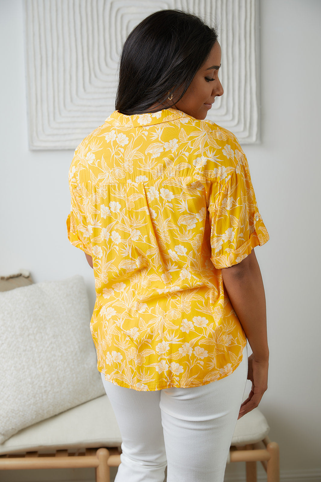 Clementine Floral Button Up Blouse - 4/6/2023