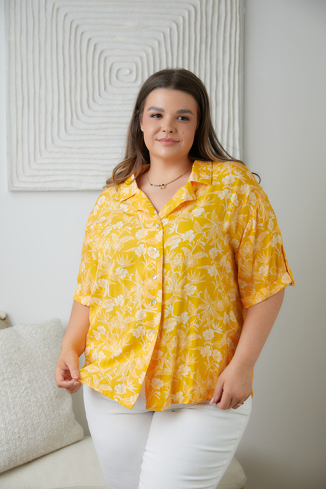 Clementine Floral Button Up Blouse - 4/6/2023
