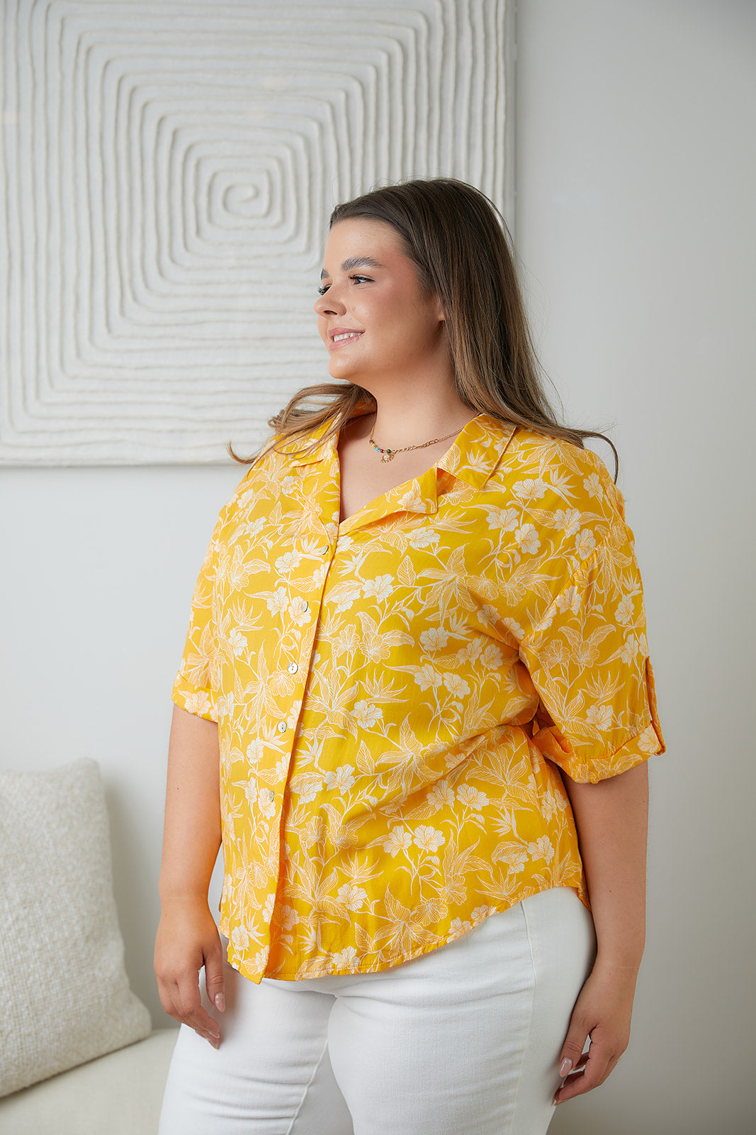Clementine Floral Button Up Blouse - 4/6/2023