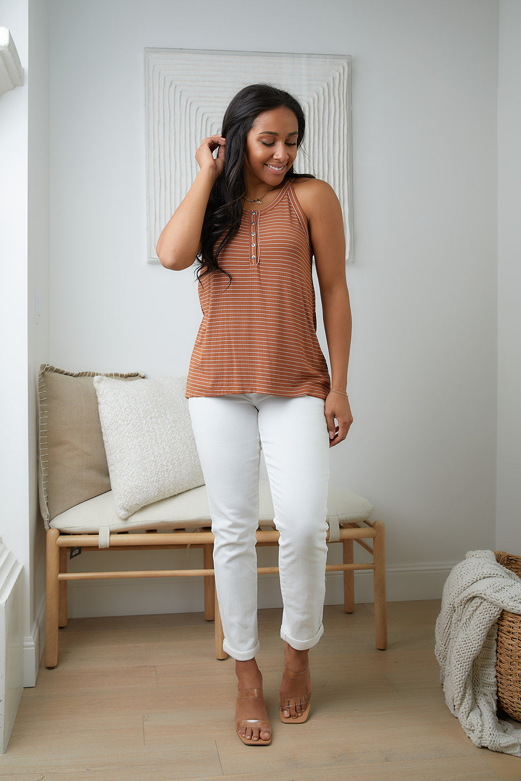 Tip Me Off Striped Tank - 5/19/2023