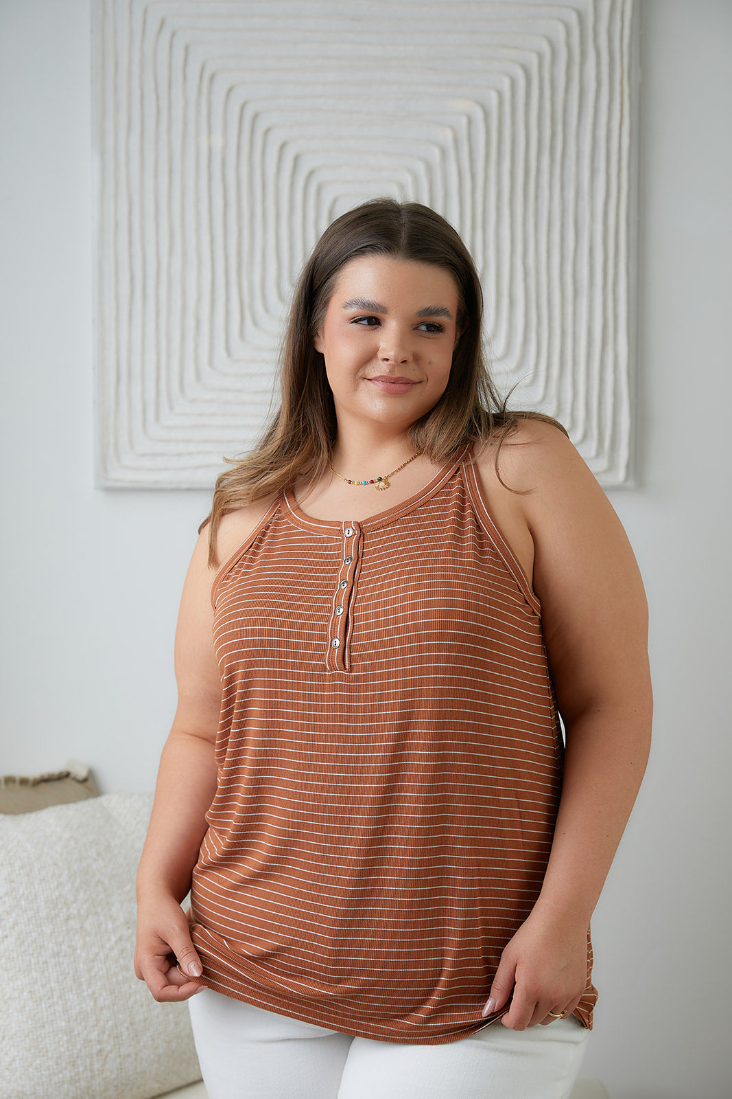 Tip Me Off Striped Tank - 5/19/2023