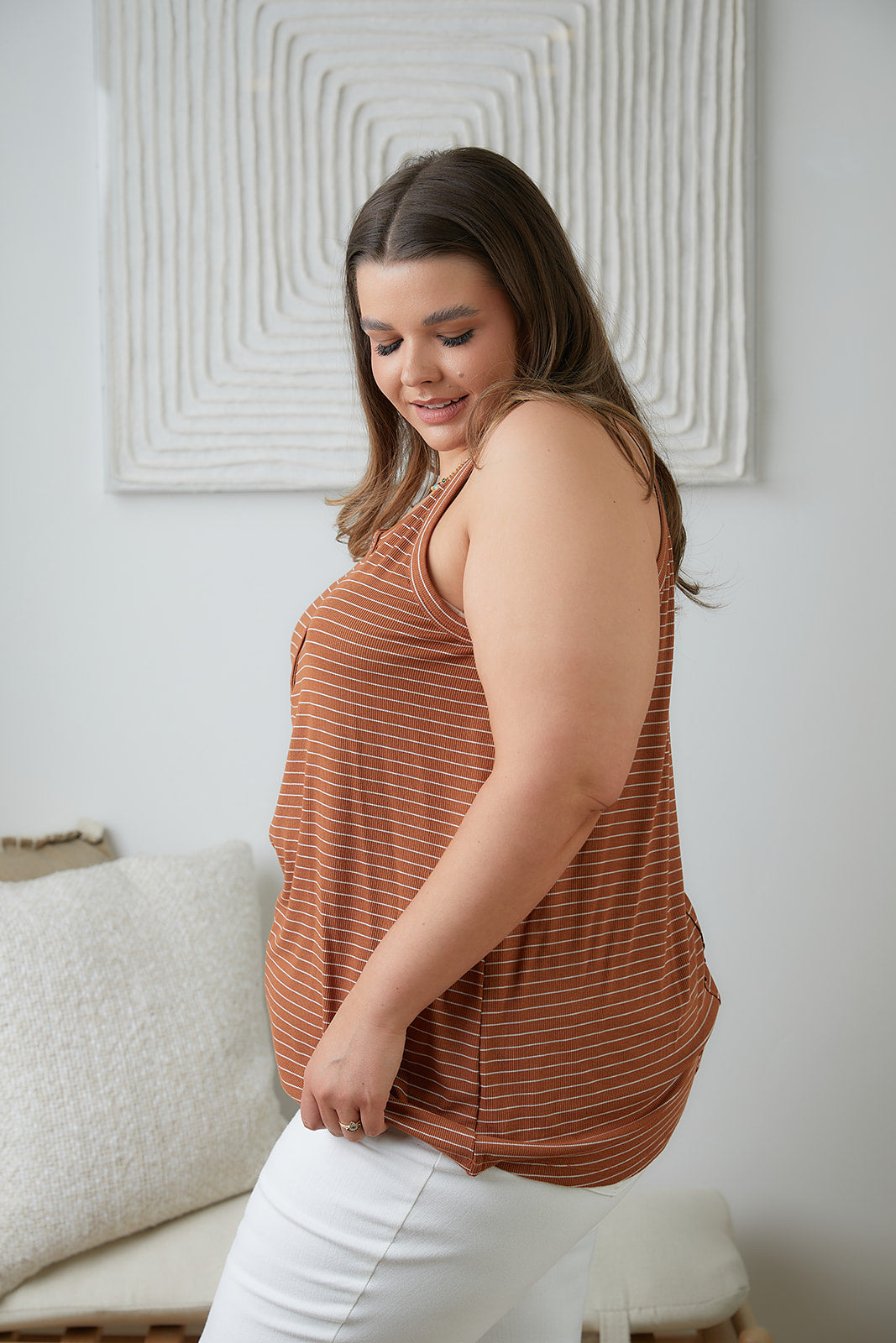 Tip Me Off Striped Tank - 5/19/2023