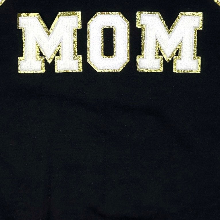 Baseball Mom Chenille Patch Sweatshirt - RTS