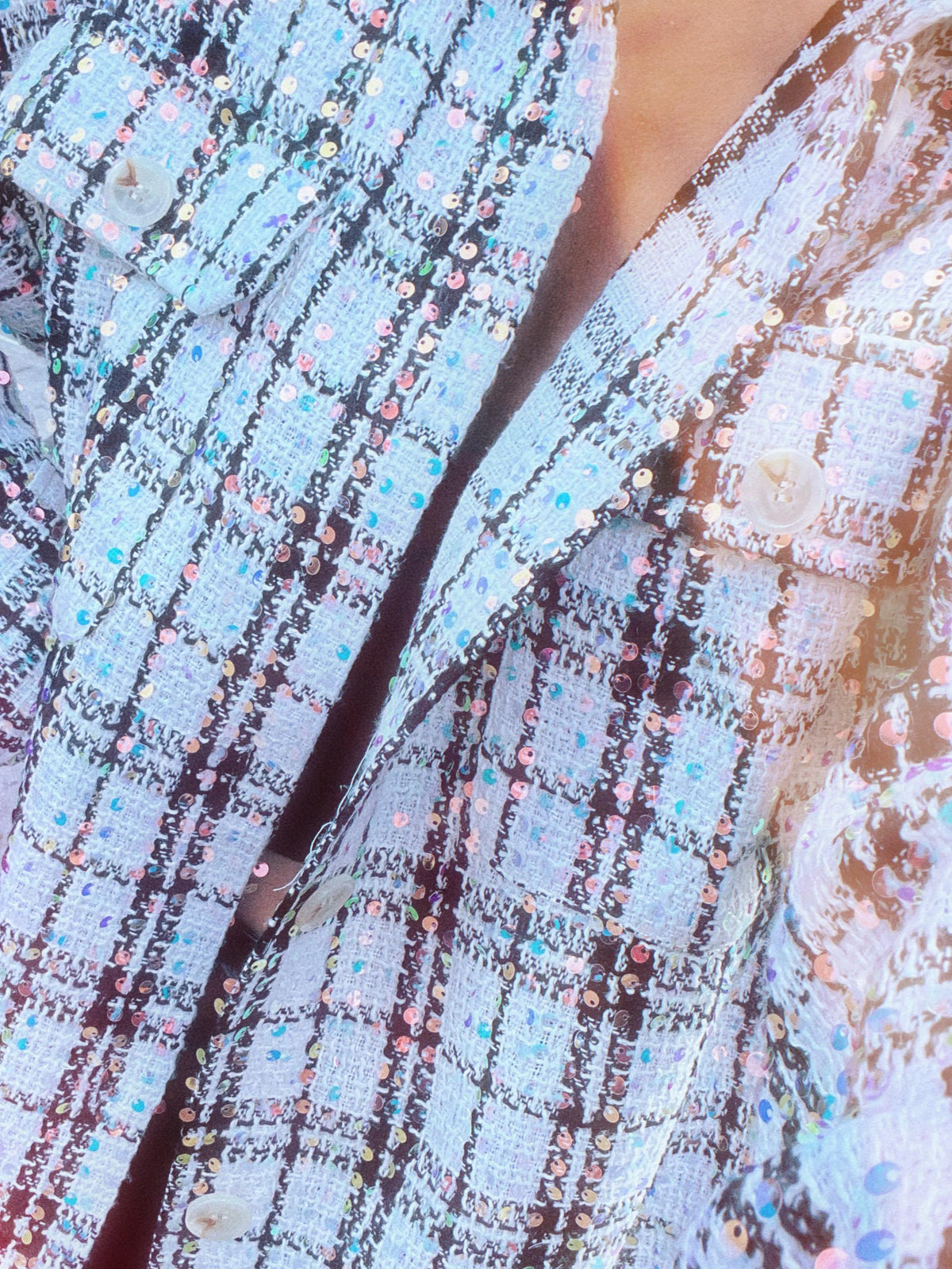 PREORDER: Lydia Sequin Shacket