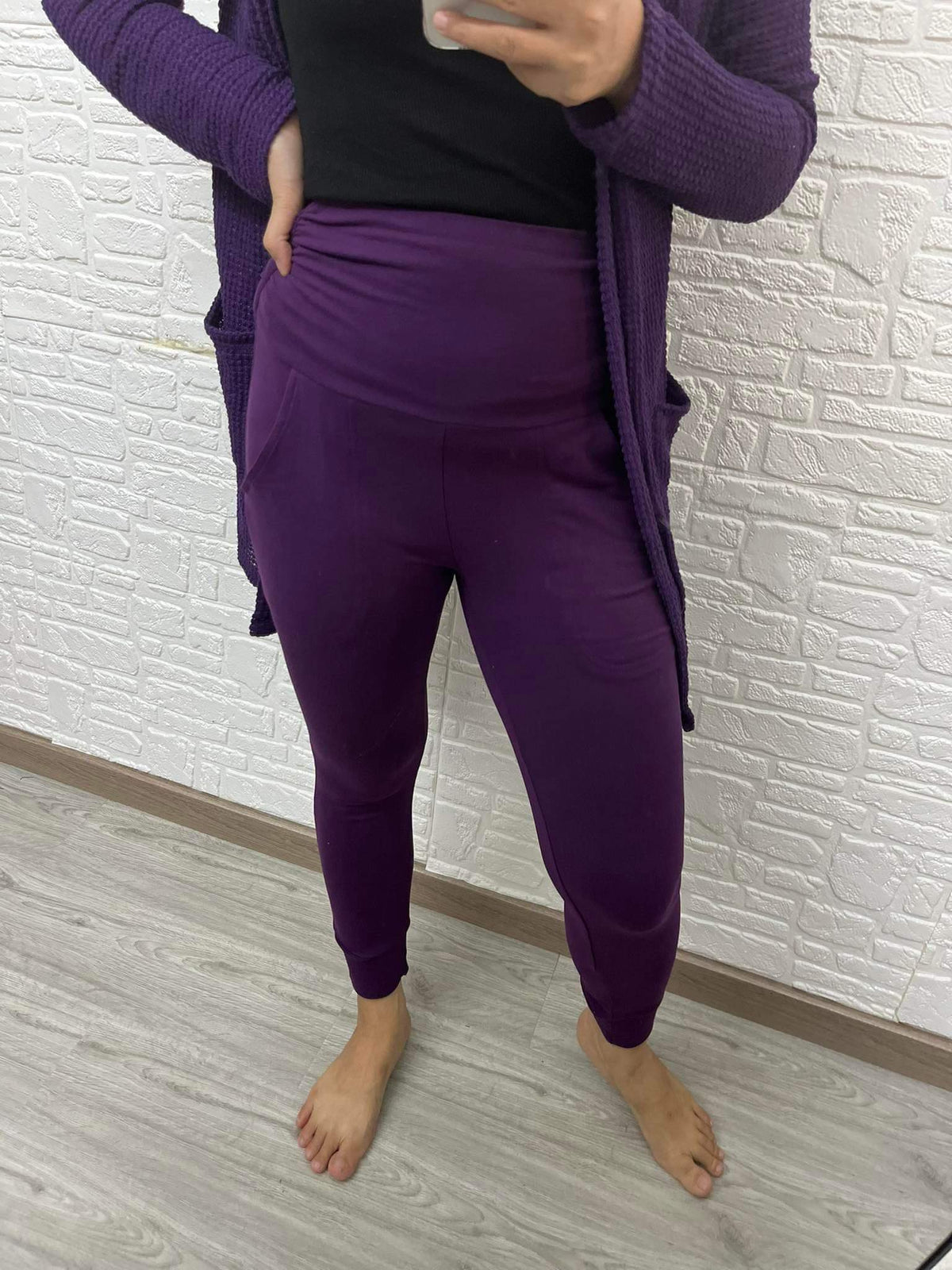Haley Ruched Waist Leggings in Five Colors - RTS
