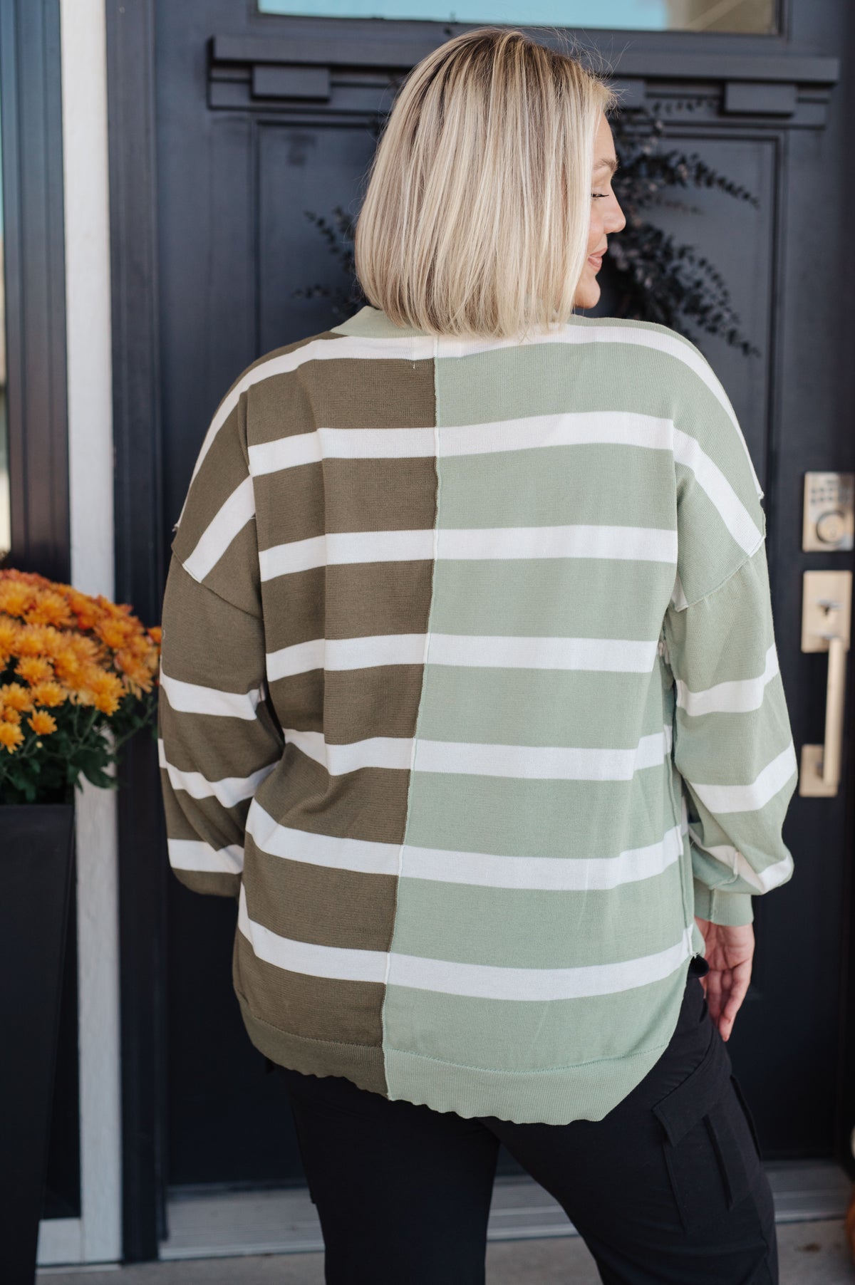 Can't Decide Color Block Striped Sweater - 11/7/2023