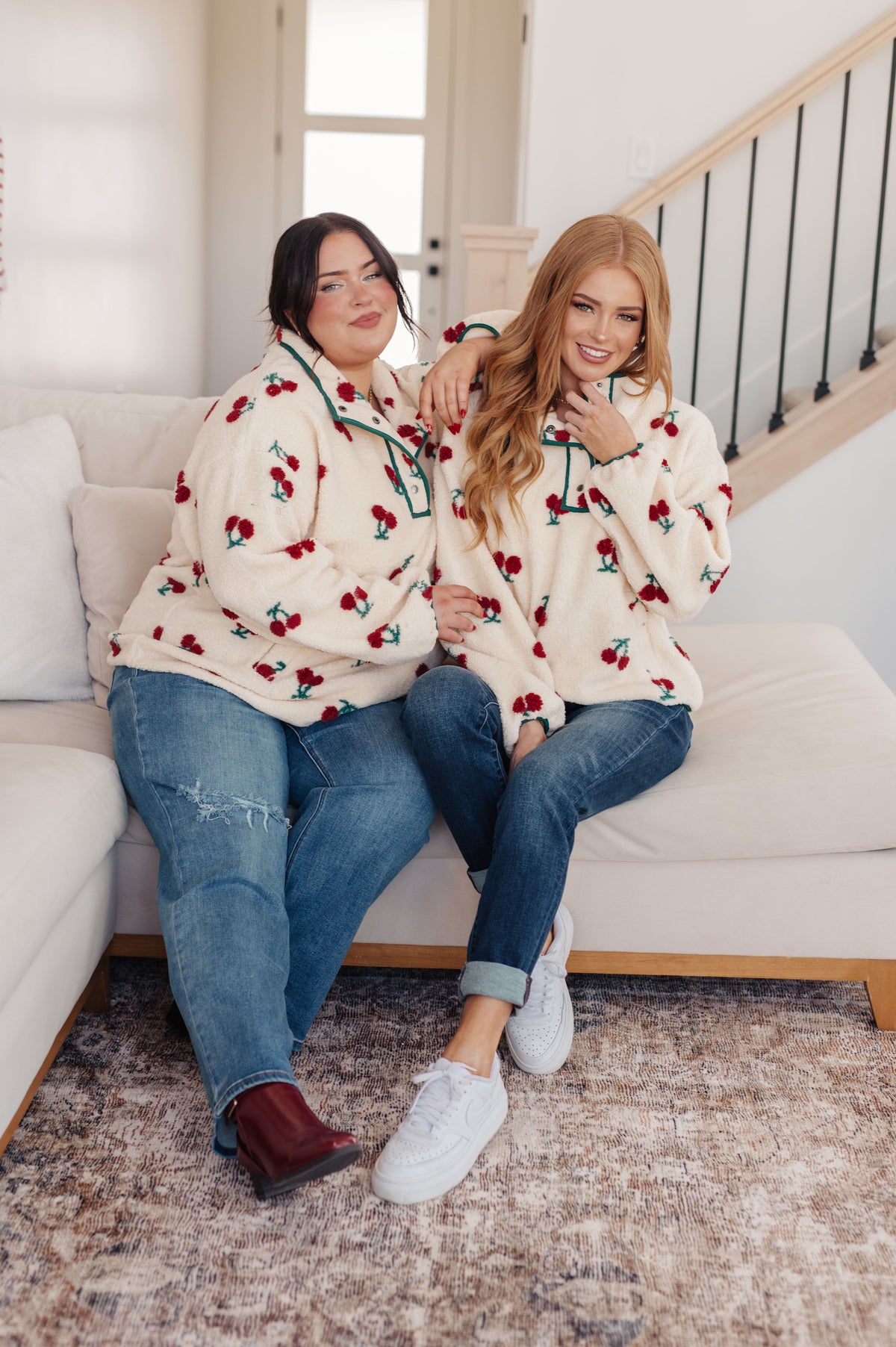 Cherry Tree Fleece Pullover - 11/30/2023