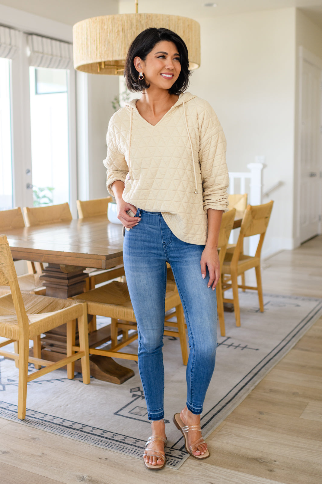 Chilling Out Quilted Pullover - 7/27/2023