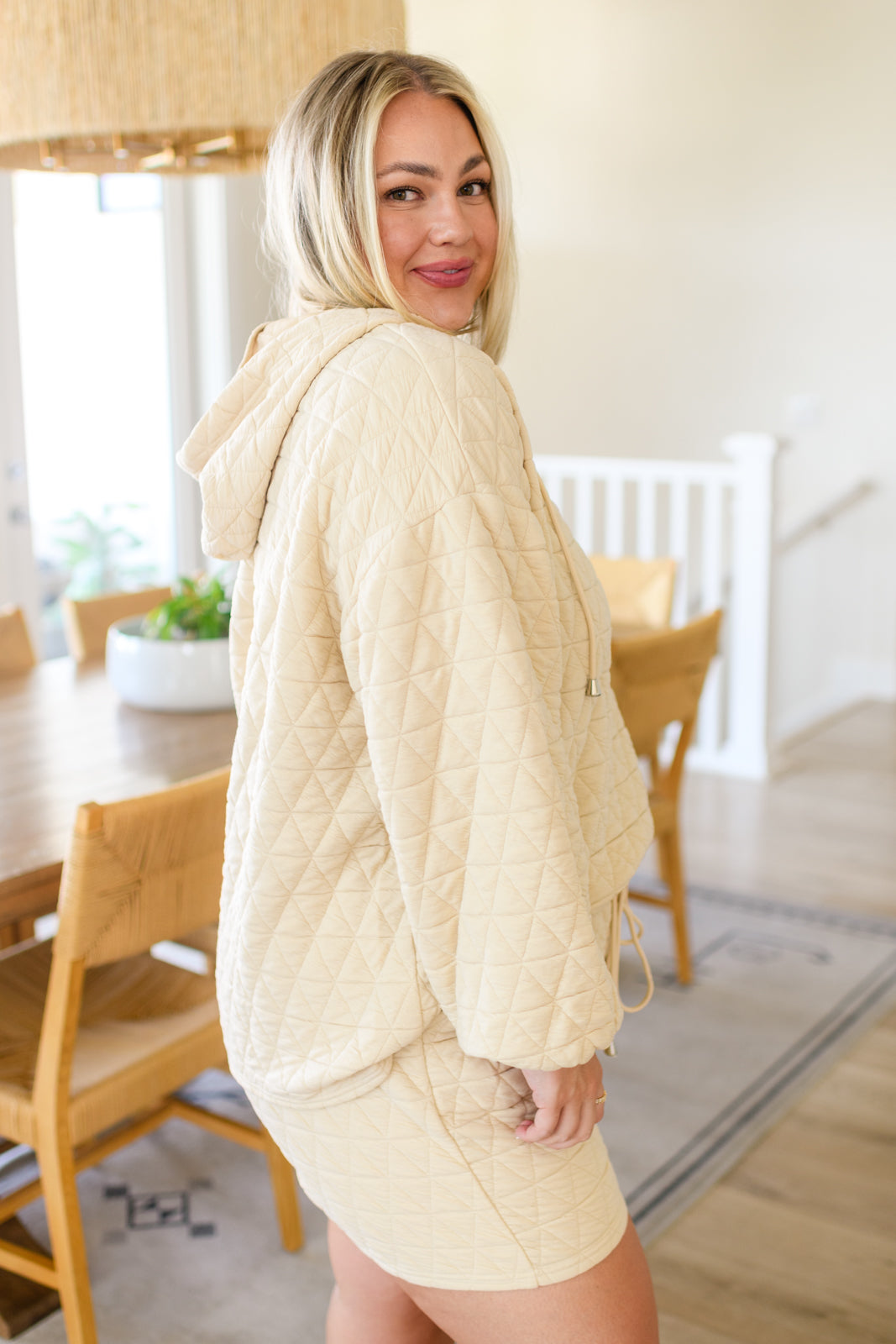 Chilling Out Quilted Pullover - 7/27/2023