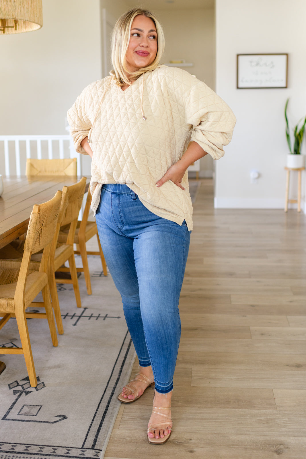 Chilling Out Quilted Pullover - 7/27/2023