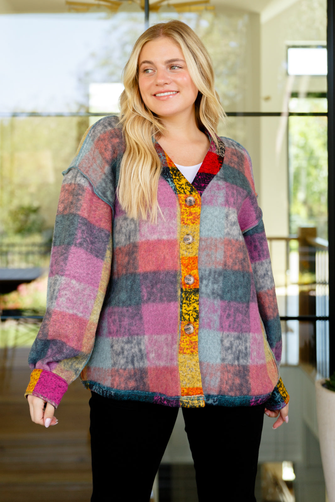 Nothing But Adventure Plaid Cardigan - 8/31/2023