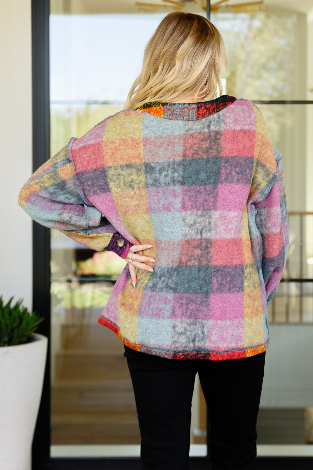 Nothing But Adventure Plaid Cardigan - 8/31/2023