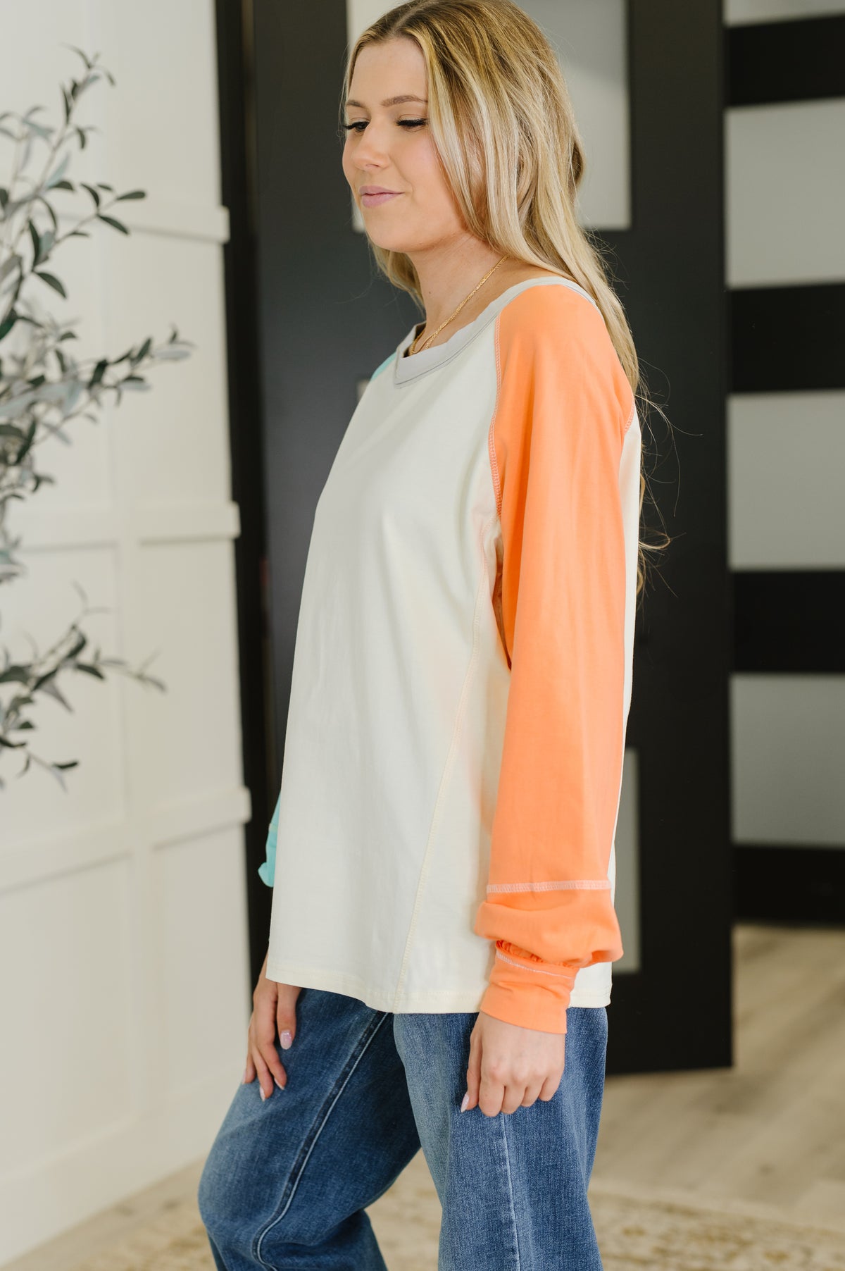 Color Me Confused Color Block Top - 10/2/2025