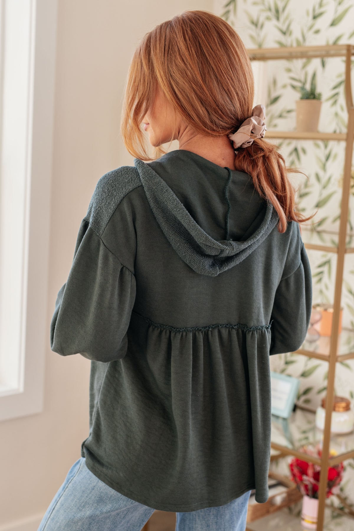 She's Not Wrong Hooded V-Neck Pullover - 2/24/2025