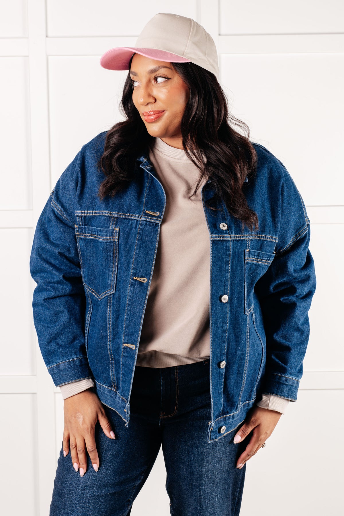 Have We Met Oversized Denim Jacket - 9/16/2025 NEW