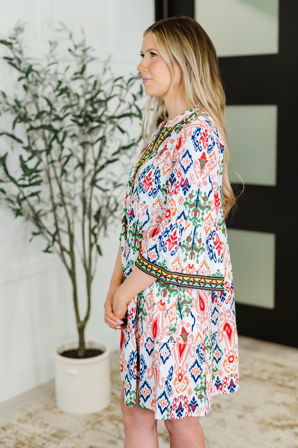 Depend on Me Boho Tiered Dress - 6/17/2025 NEW