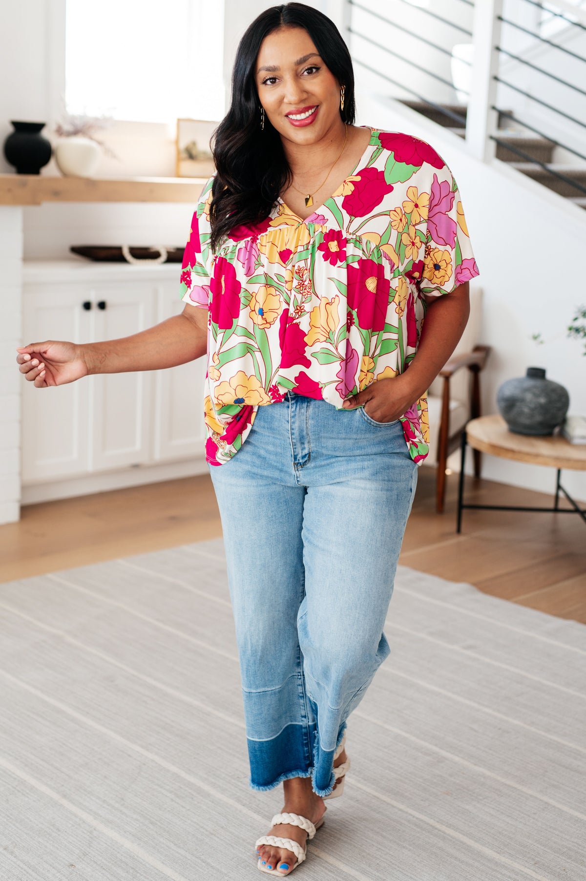 Do It Anyways Floral Top - 6/16/2025