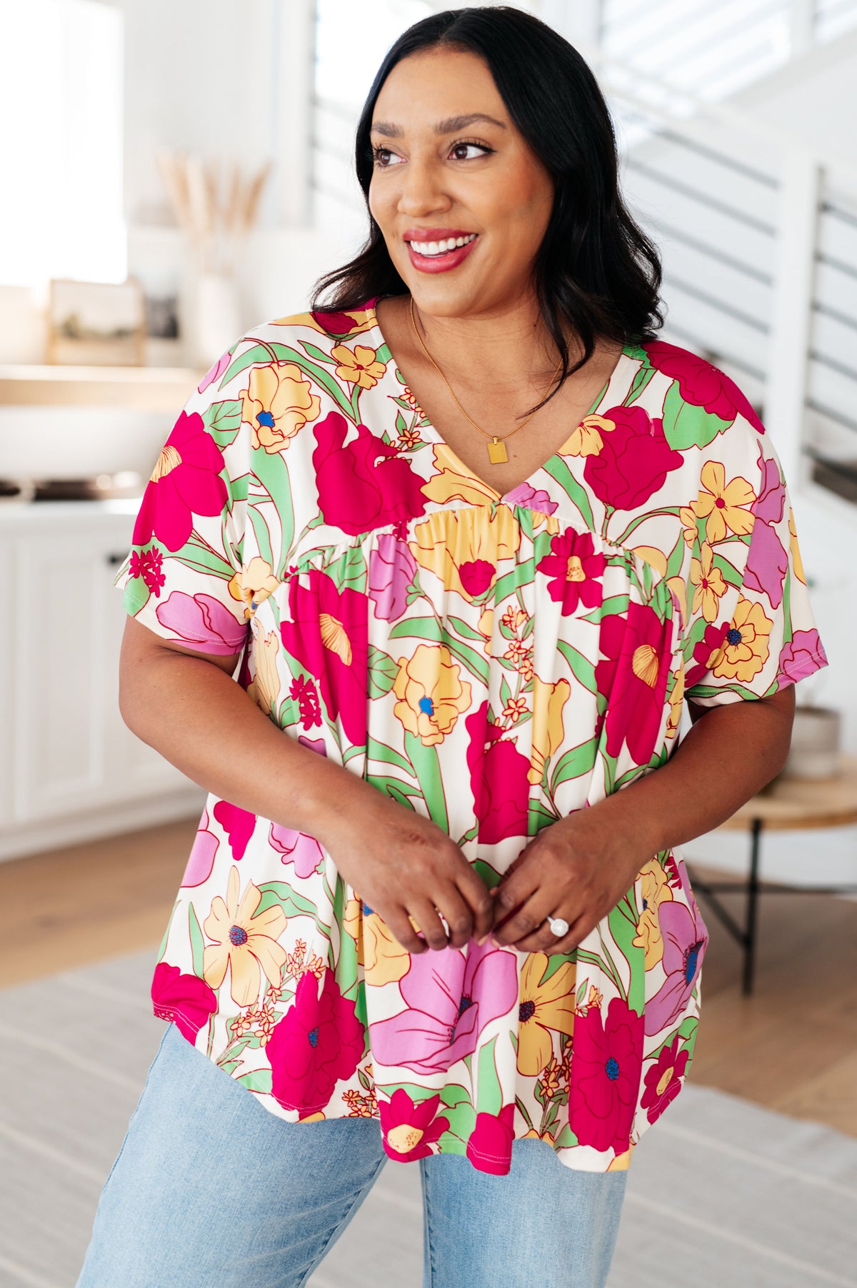 Do It Anyways Floral Top - 6/16/2025