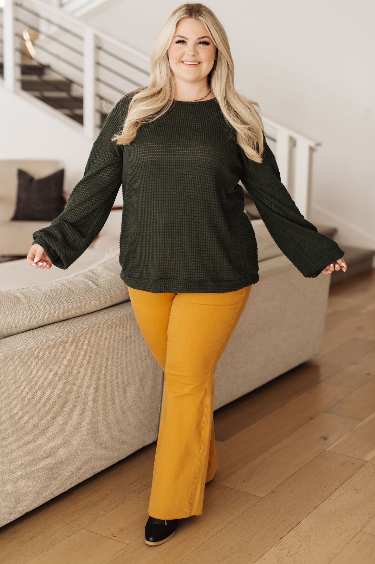 Don't Wiff It Waffle Knit Top - 9/26/2023