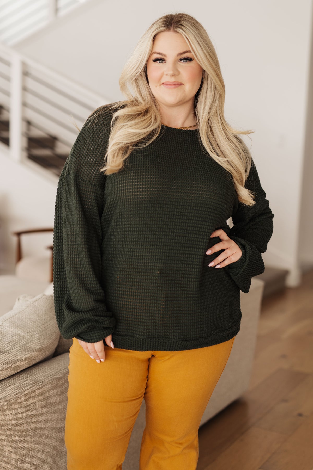 Don't Wiff It Waffle Knit Top - 9/26/2023