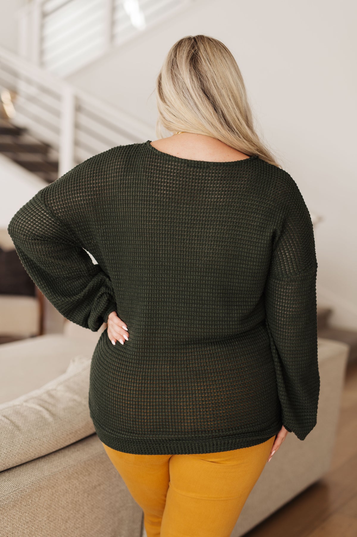 Don't Wiff It Waffle Knit Top - 9/26/2023