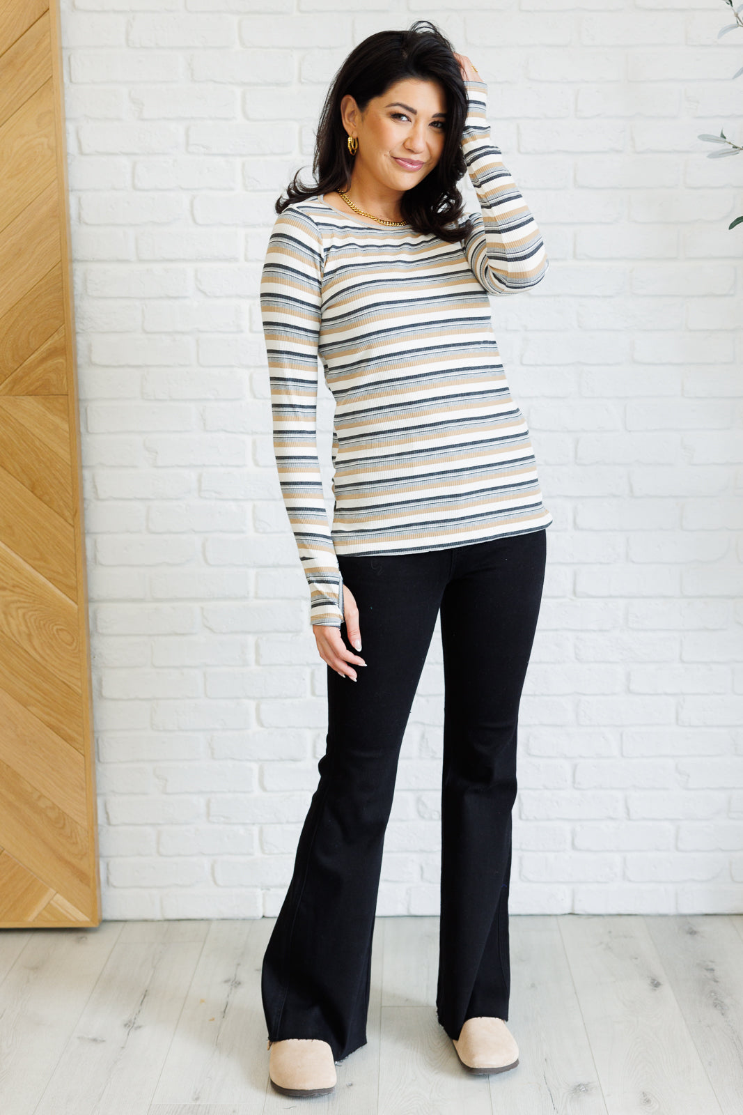 East Coast Breeze Striped Top - 8/25/2025