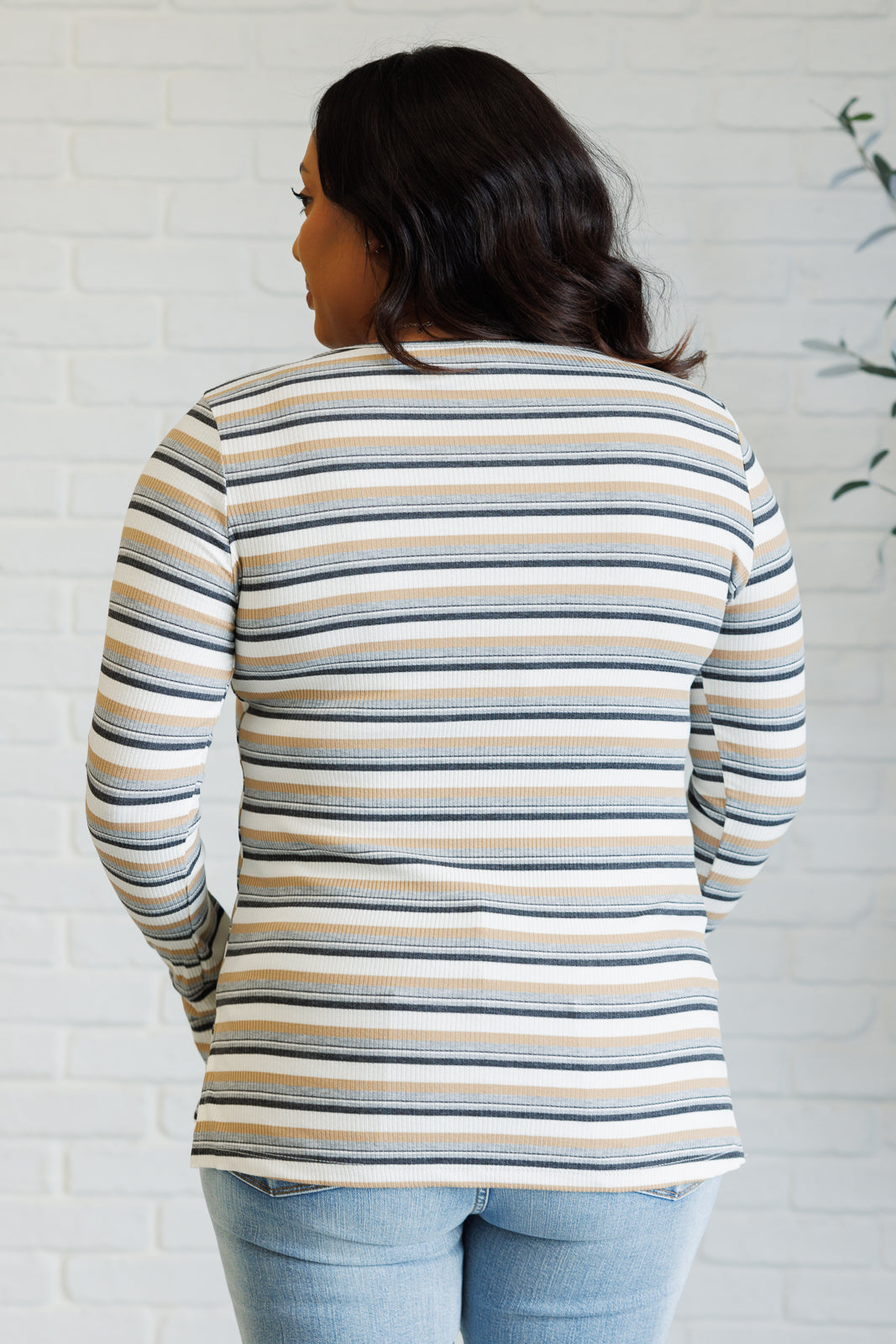 East Coast Breeze Striped Top - 8/25/2025