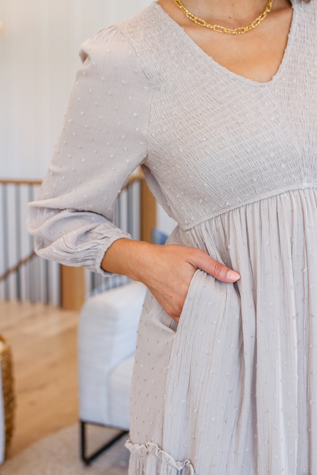 Easy Come, Easy Go Tiered Midi Dress - 8/11/2023