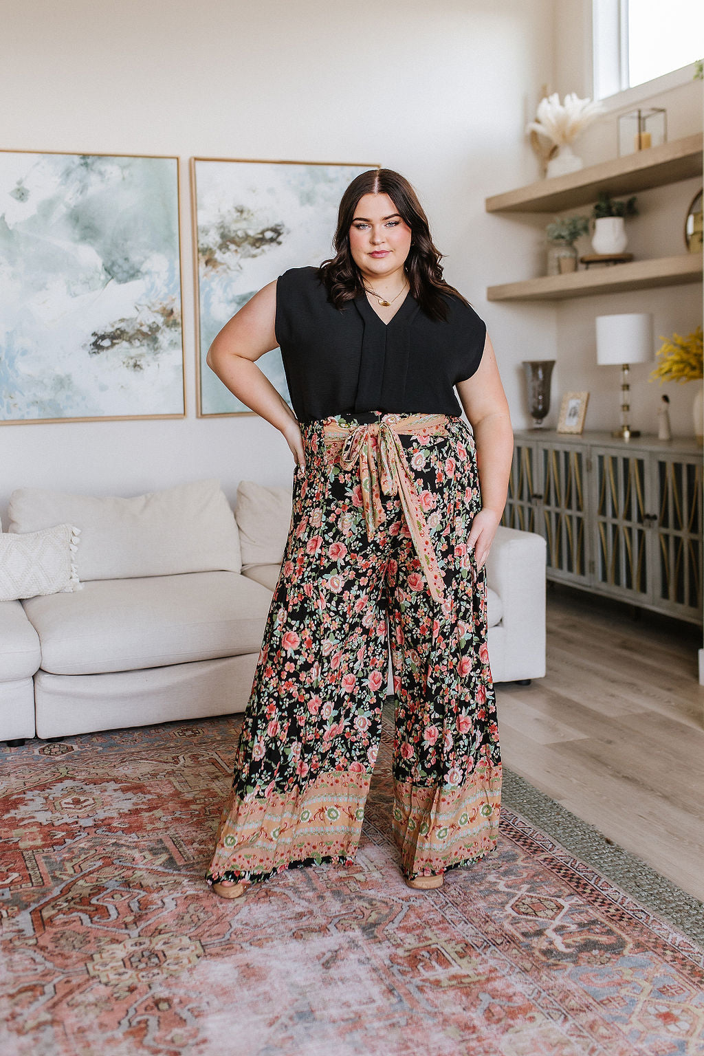 Elevate Everyday Blouse in Black - 6/15/2023