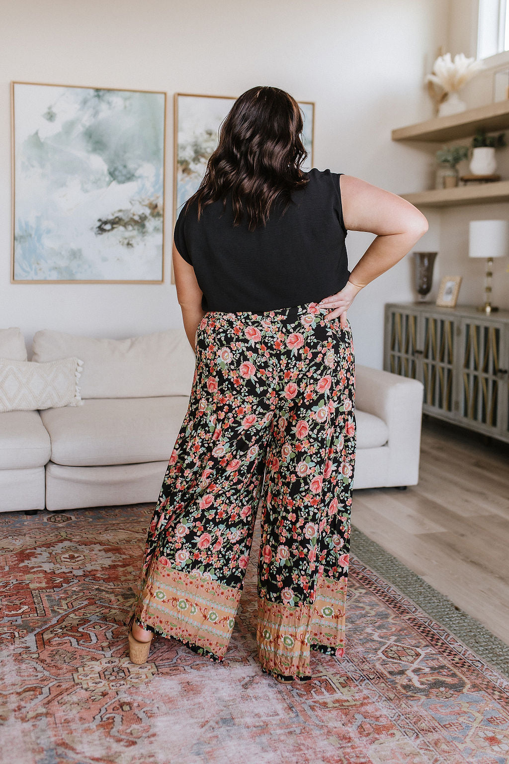 English Garden Palazzo Pants - 6/15/2023