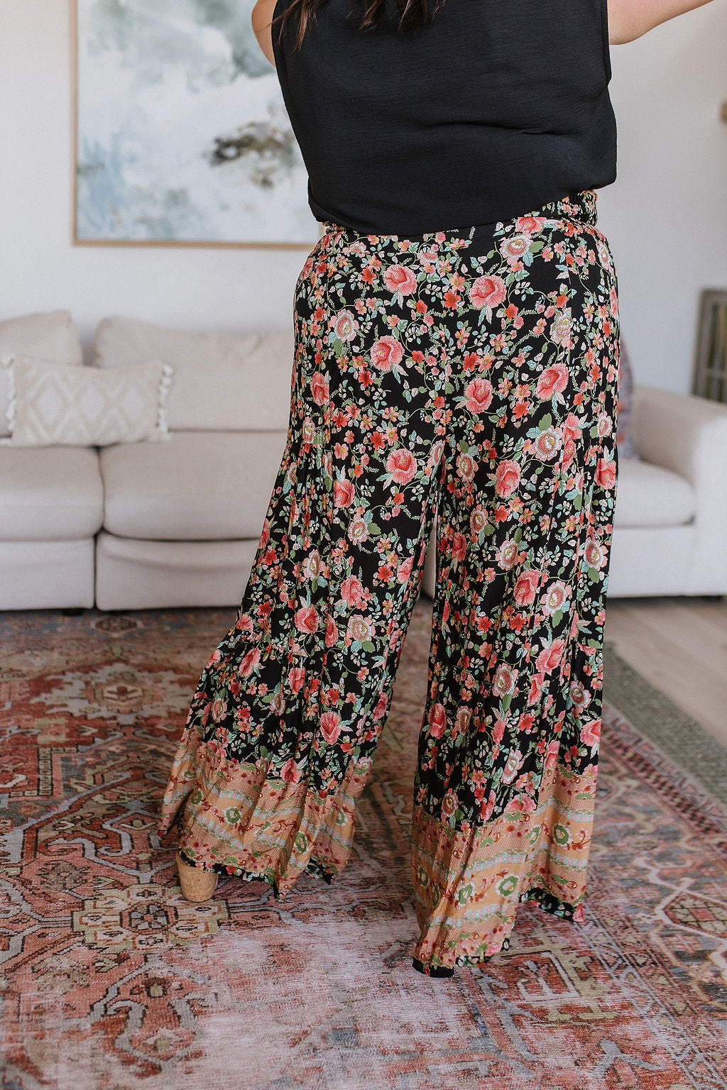 English Garden Palazzo Pants - 6/15/2023