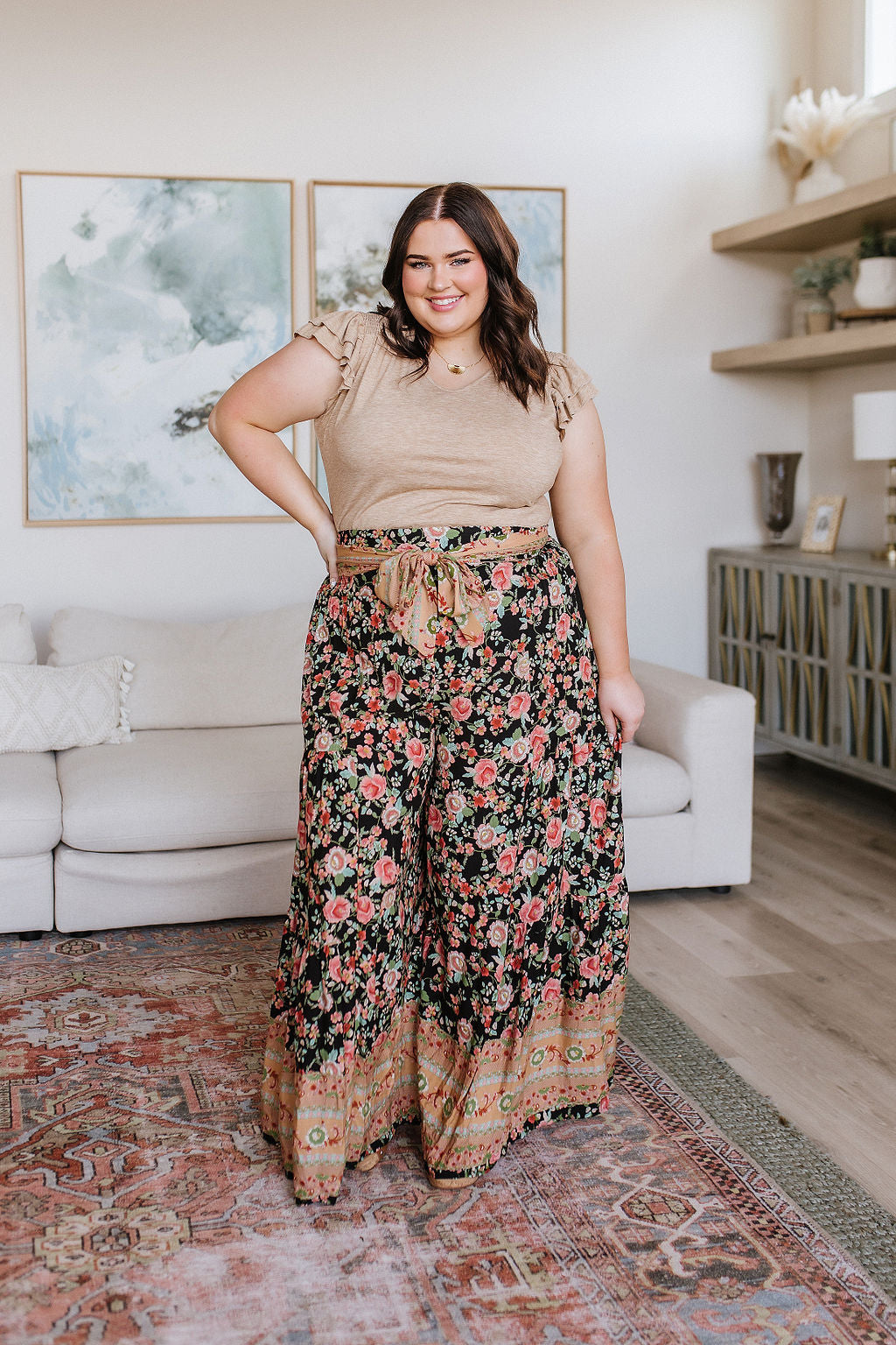 English Garden Palazzo Pants - 6/15/2023