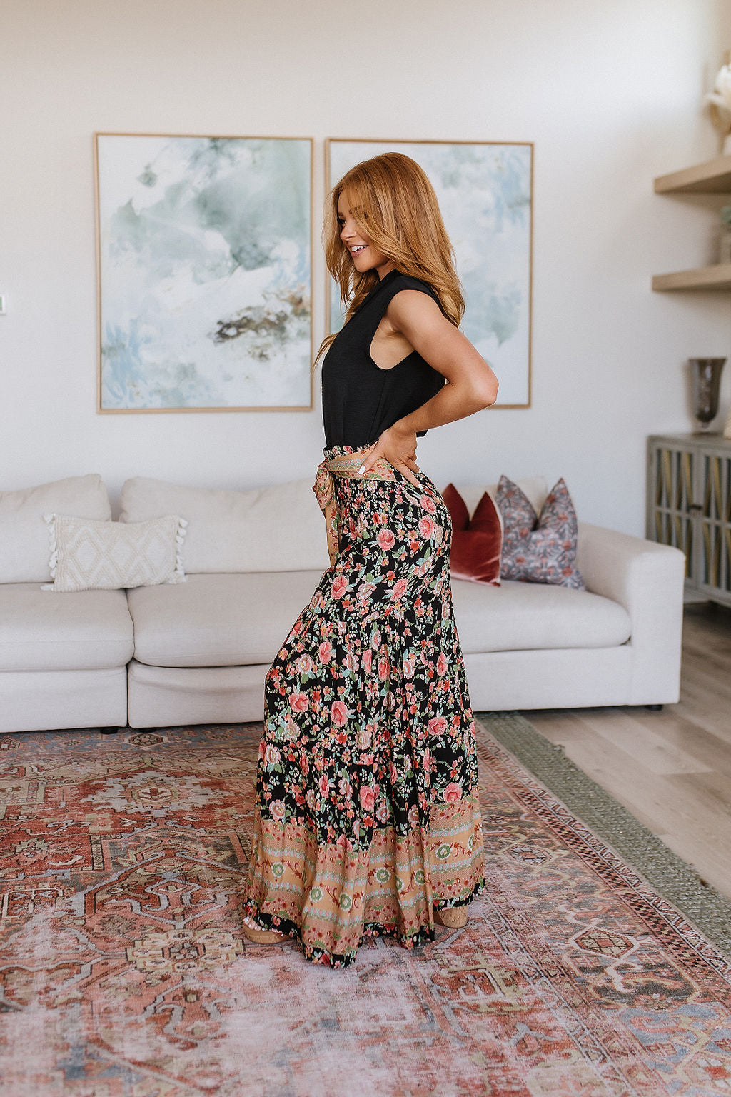 English Garden Palazzo Pants - 6/15/2023