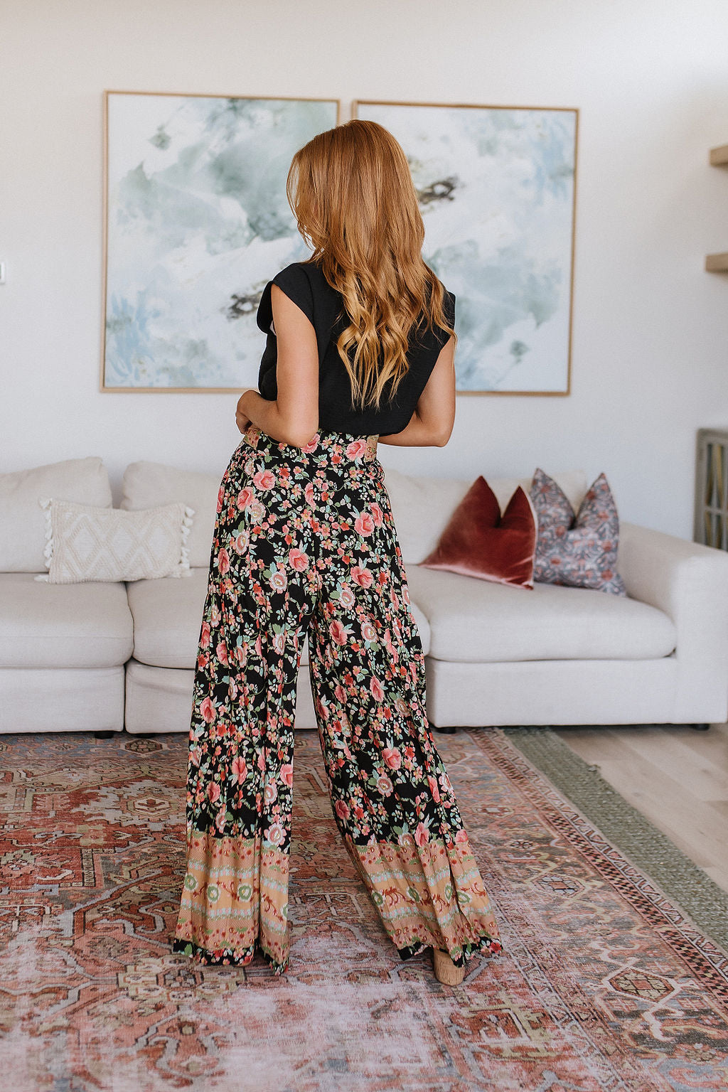 English Garden Palazzo Pants - 6/15/2023