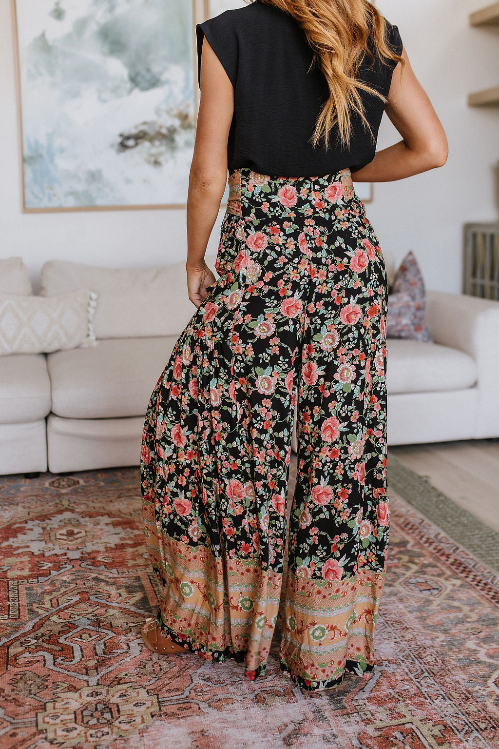 English Garden Palazzo Pants - 6/15/2023