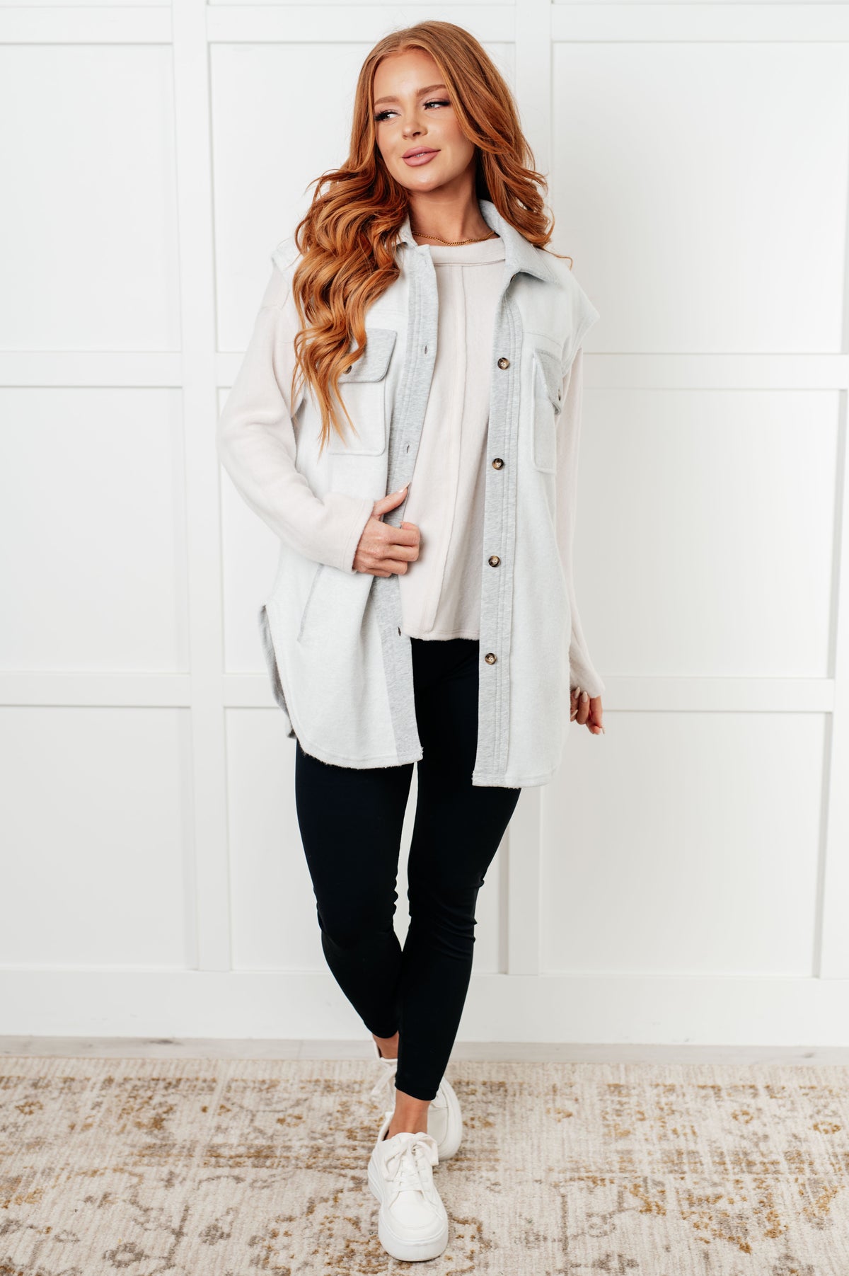 Exciting Expectations Sleeveless Shacket - 1/9/2025