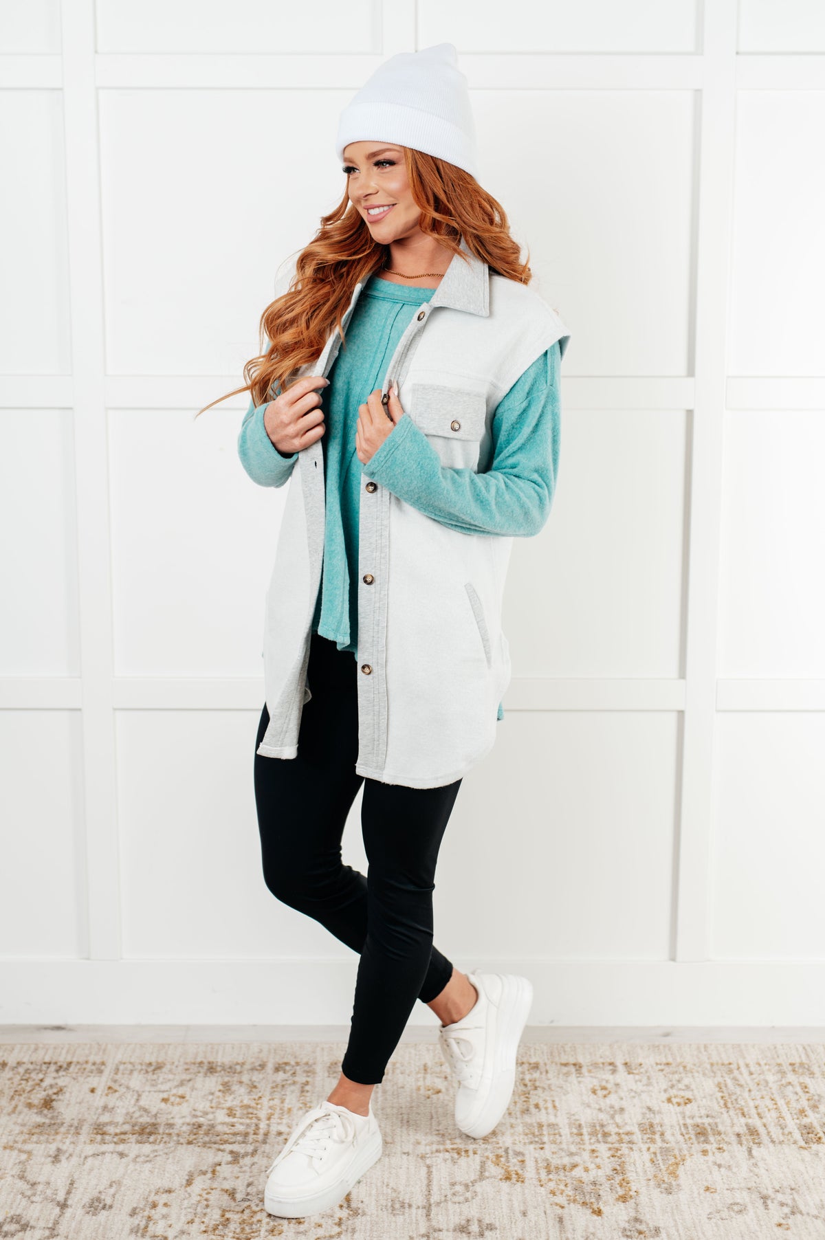 Exciting Expectations Sleeveless Shacket - 1/9/2025