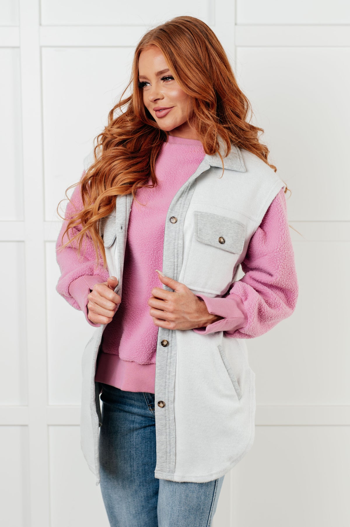 Exciting Expectations Sleeveless Shacket - 1/9/2025