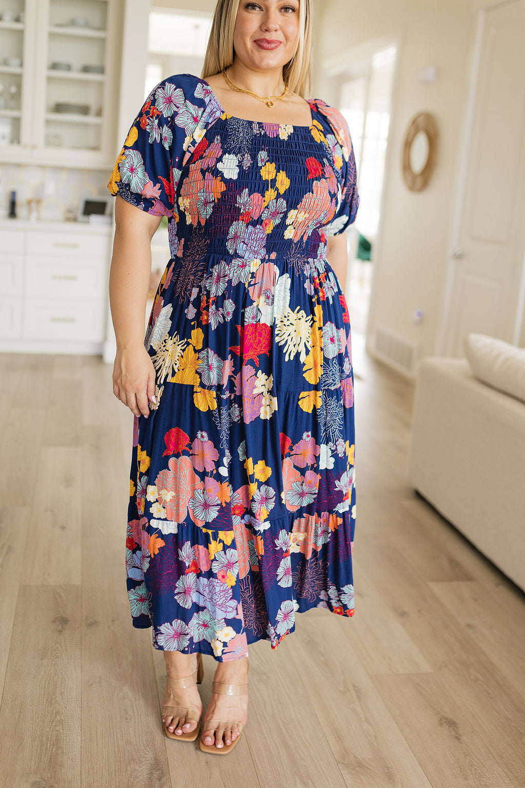 Farmer's Market Floral Maxi Dress - 7/7/2023