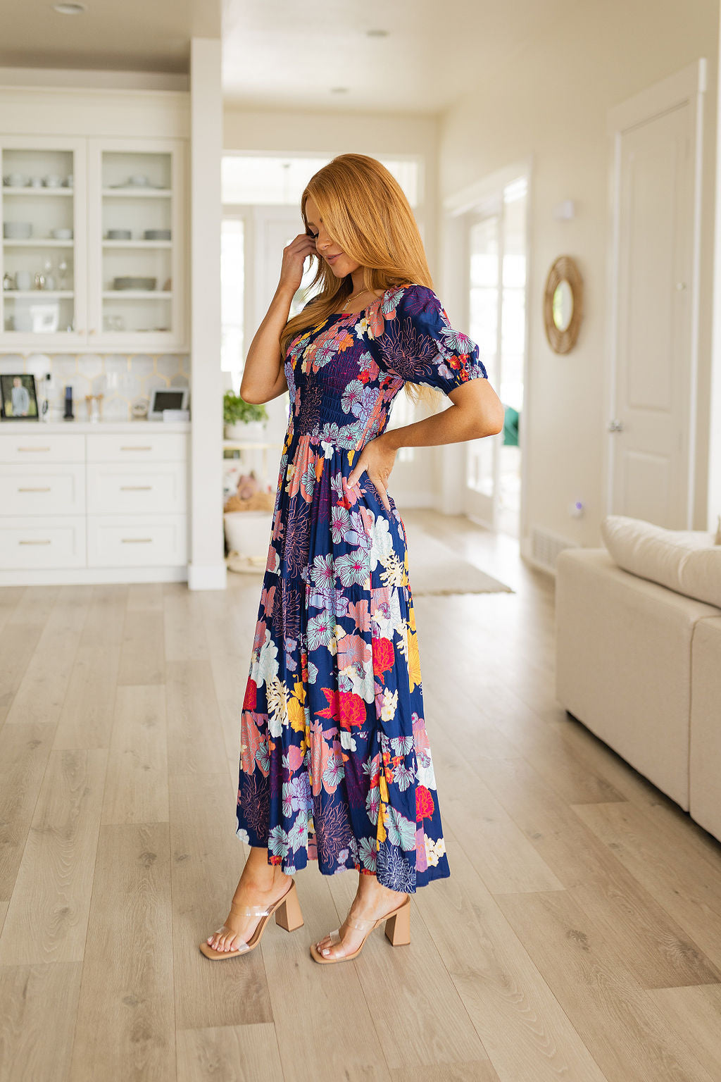 Farmer's Market Floral Maxi Dress - 7/7/2023