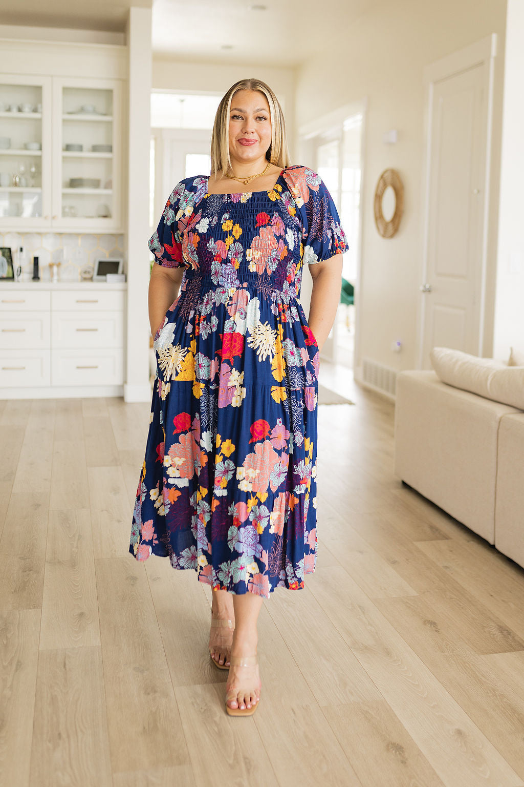 Farmer's Market Floral Maxi Dress - 7/7/2023