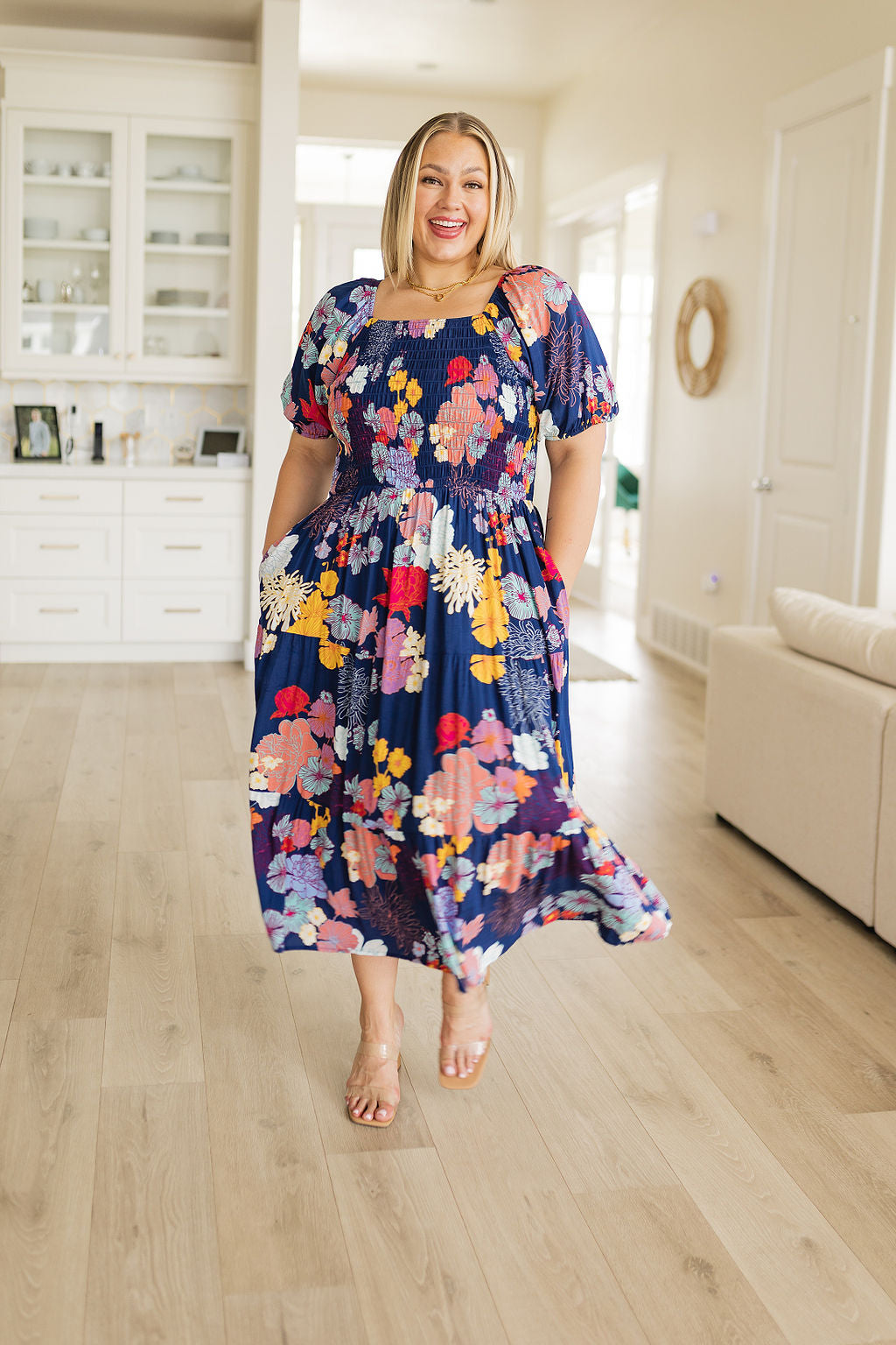 Farmer's Market Floral Maxi Dress - 7/7/2023