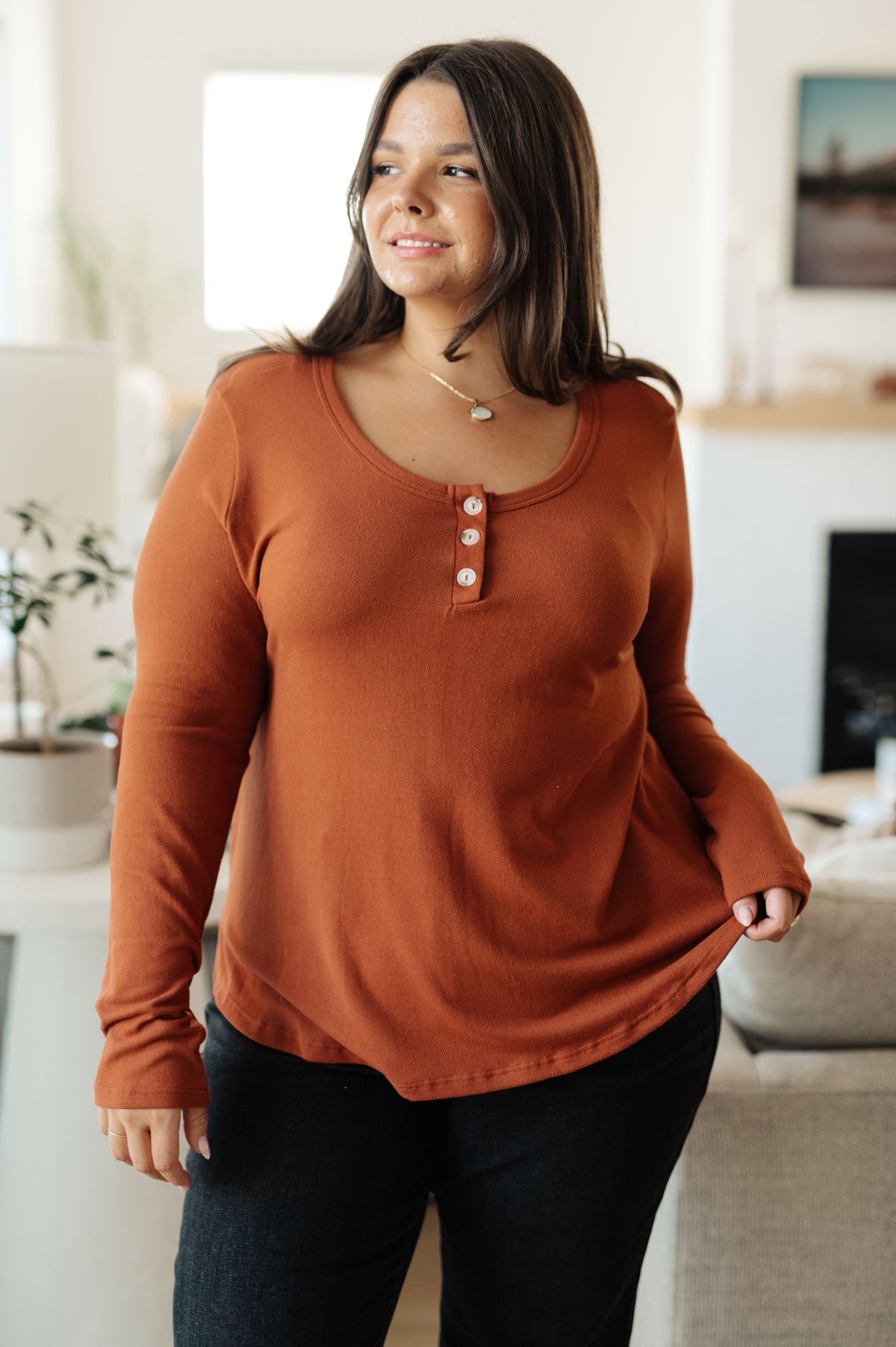 Feeling Better Scoop Neck Top - 9/9/2025 NEW