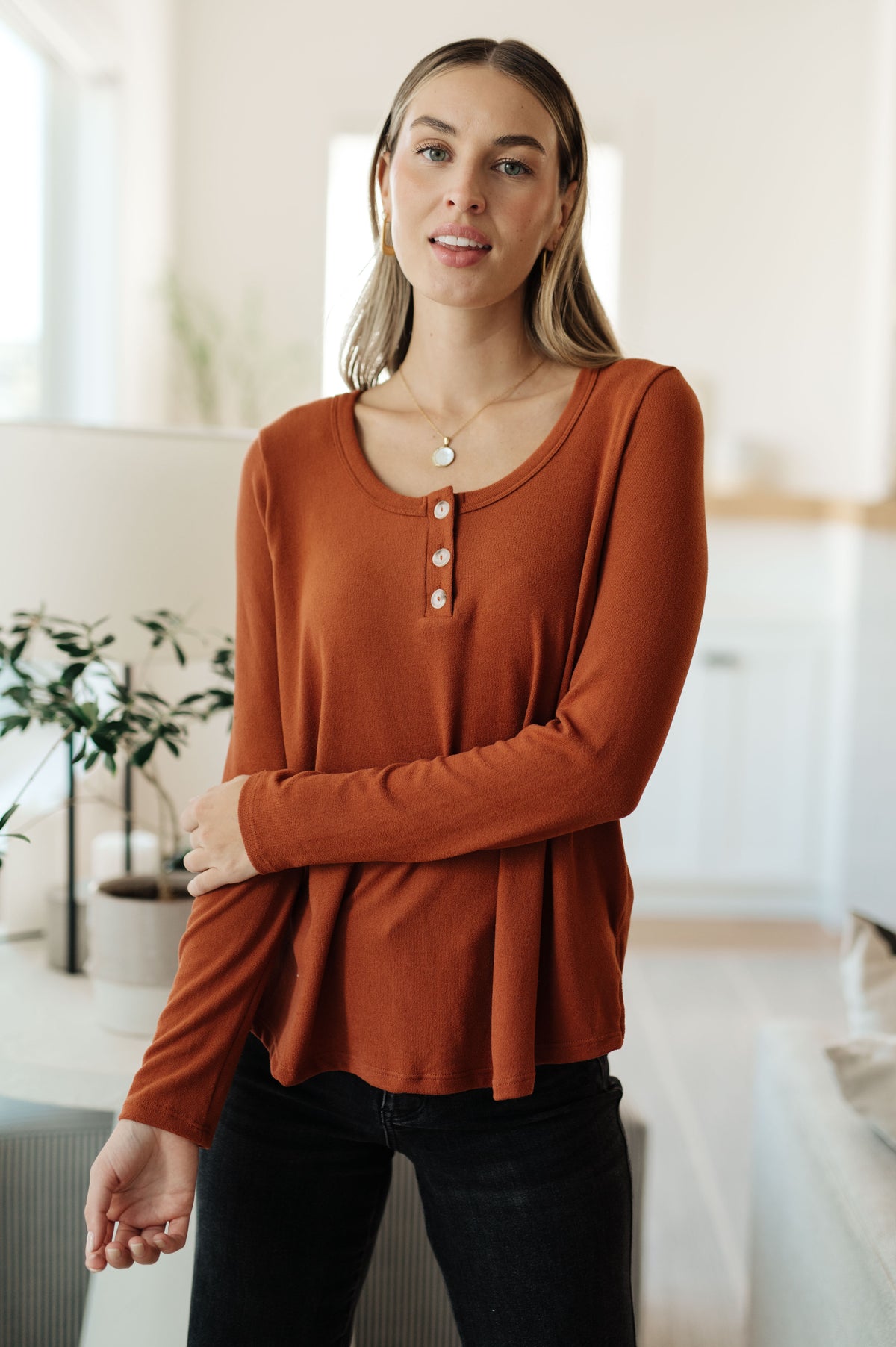 Feeling Better Scoop Neck Top - 9/9/2025 NEW