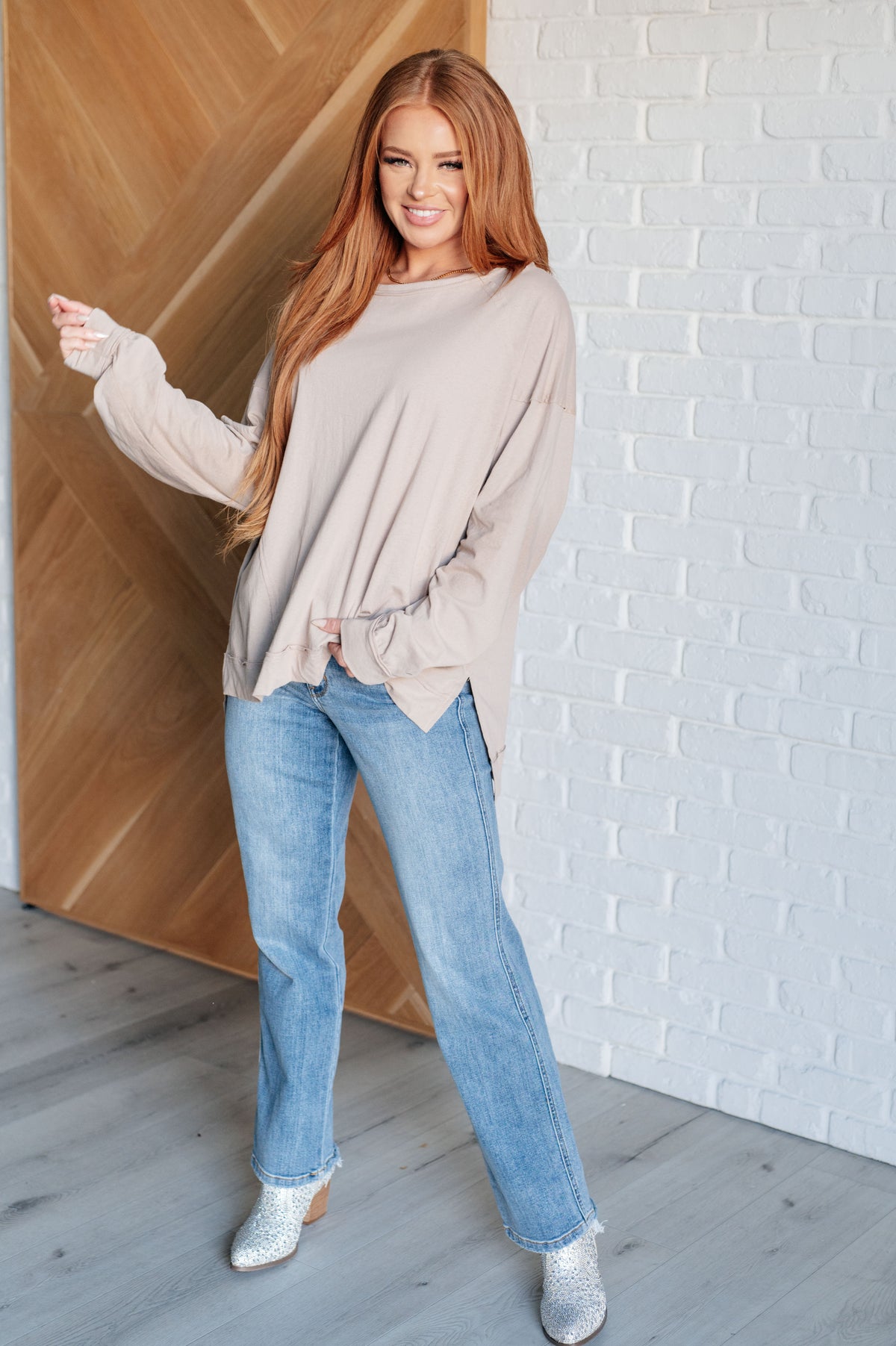 Feels Right Long Sleeve Top - 10/2/2025