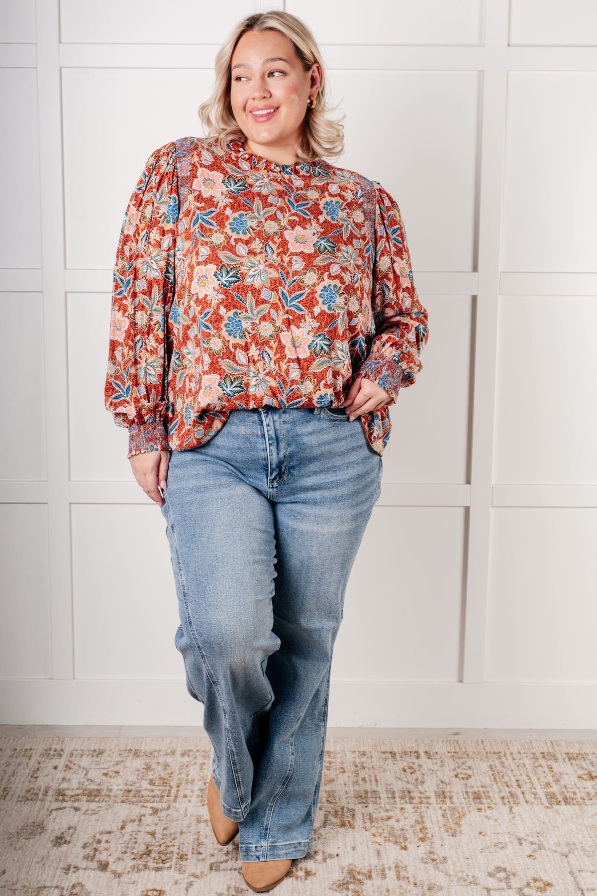 Floral Delight Blouse - 9/4/2025