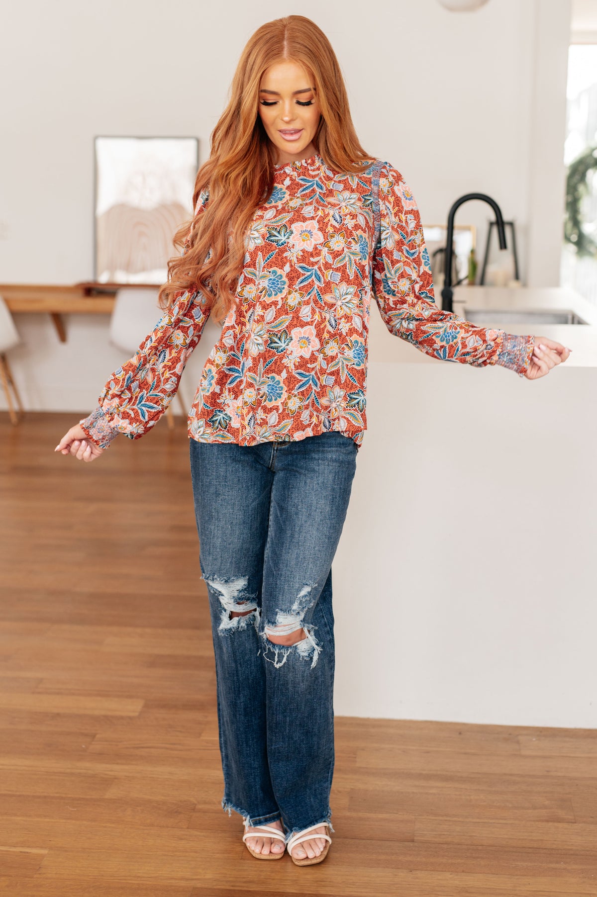 Floral Delight Blouse - 9/4/2025