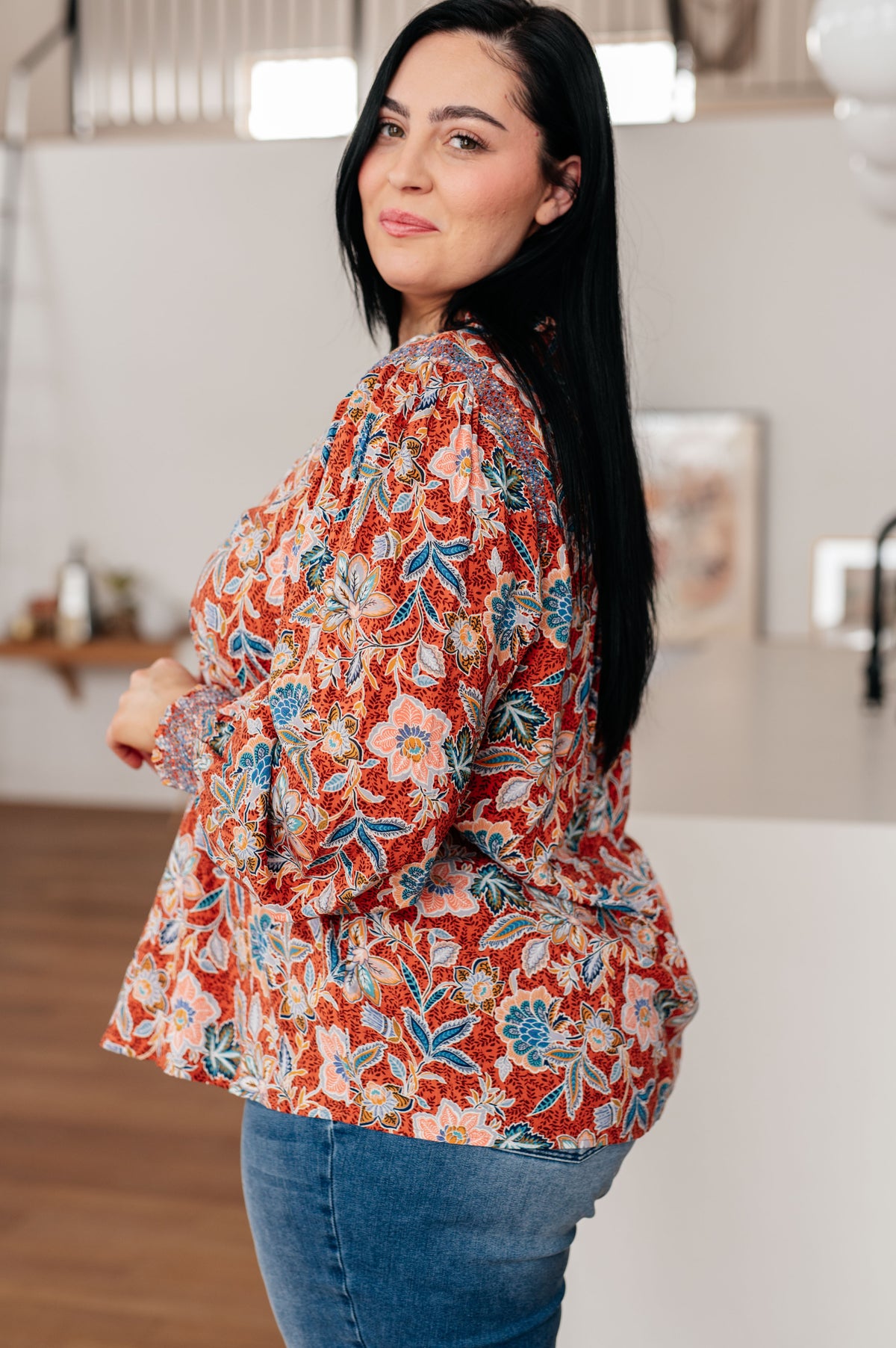 Floral Delight Blouse - 9/4/2025