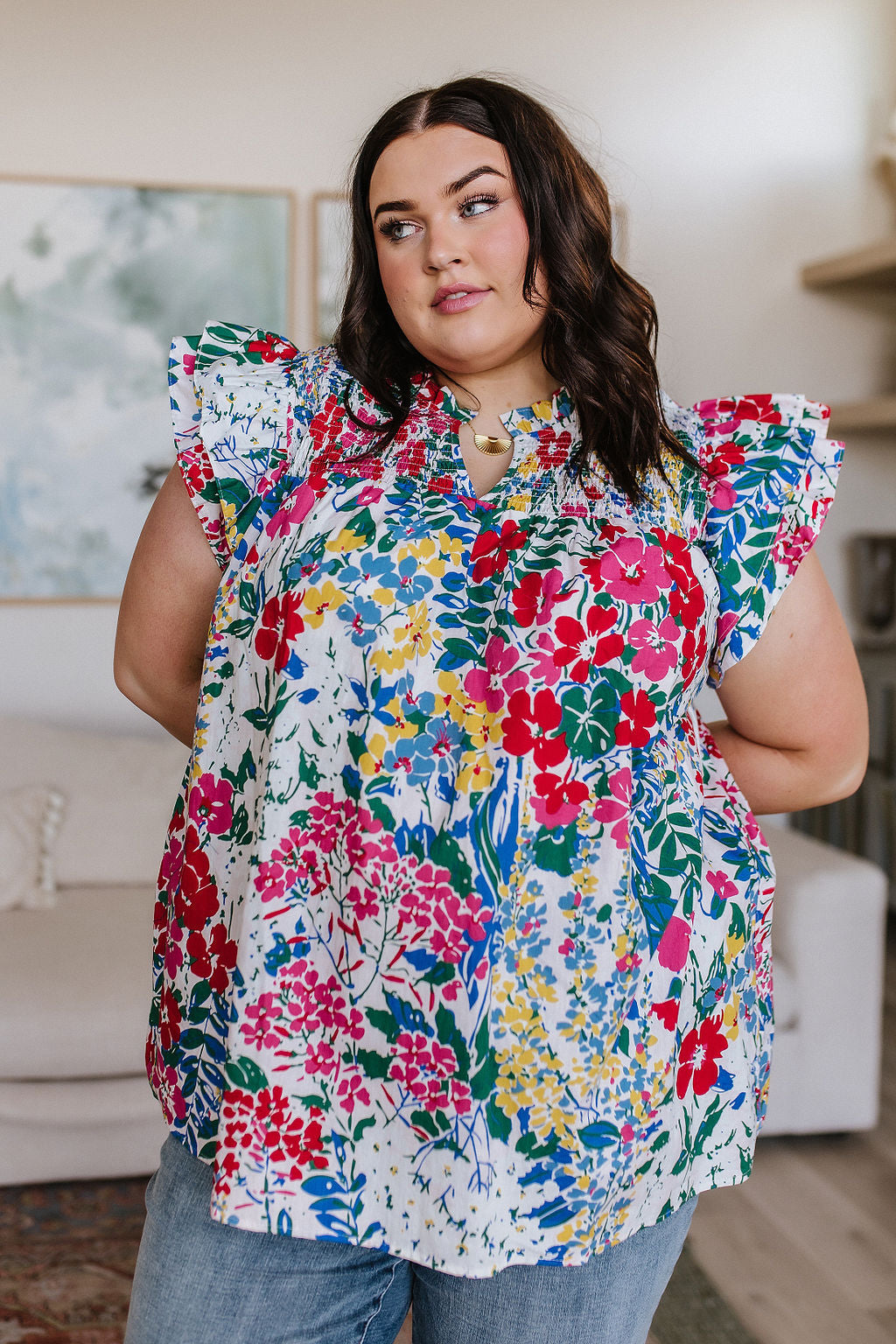 Floral Impressions Blouse - 6/15/2023