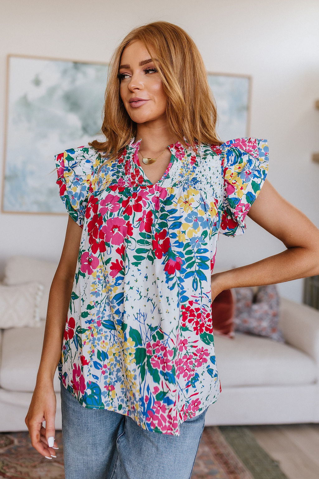 Floral Impressions Blouse - 6/15/2023